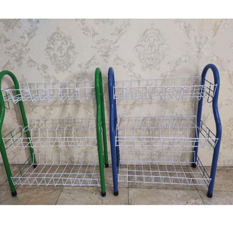 Giá Nhôm 3 Tầng Đựng Đĩa Tiện Dụng Cho Nhà Bếp | BigBuy360 - bigbuy360.vn