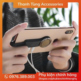 Adapter lightning - jack chuyển đổi lightning sang đầu tai nghe 3.5 cho iphone hoco ls23 - sạc + tai nghe + iring