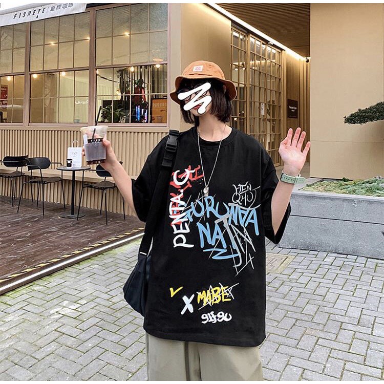 [Mã SKAMA06 giảm 8% tối đa 50K đơn 250K] Áo thun tay lỡ unisex form rộng MABE nam nữ phong cách ulzzang wind | BigBuy360 - bigbuy360.vn