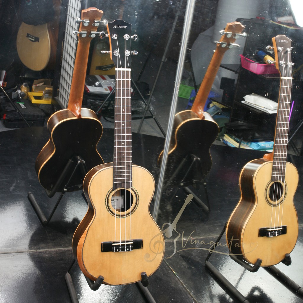 Đàn Ukulele Gỗ Thịt VG-TCV Cấm Ấn- Vinaguitar Phân Phối Chính Hãng