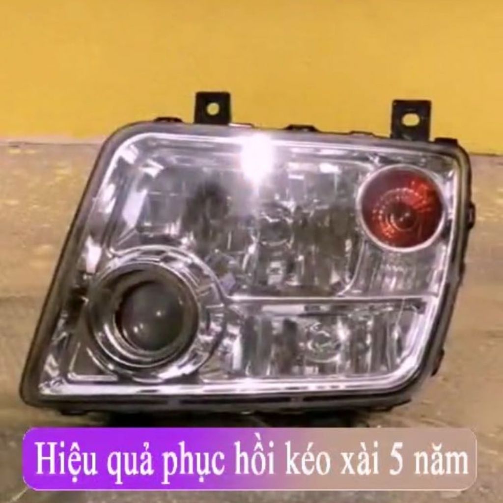 Sáng Như Mới Vệ Sinh Đánh Bóng Và Phục Hồi Choá Đèn Pha ô tô phủ nano Công Nghệ cao bảo vệ bề mặt đèn pha trên 5nam