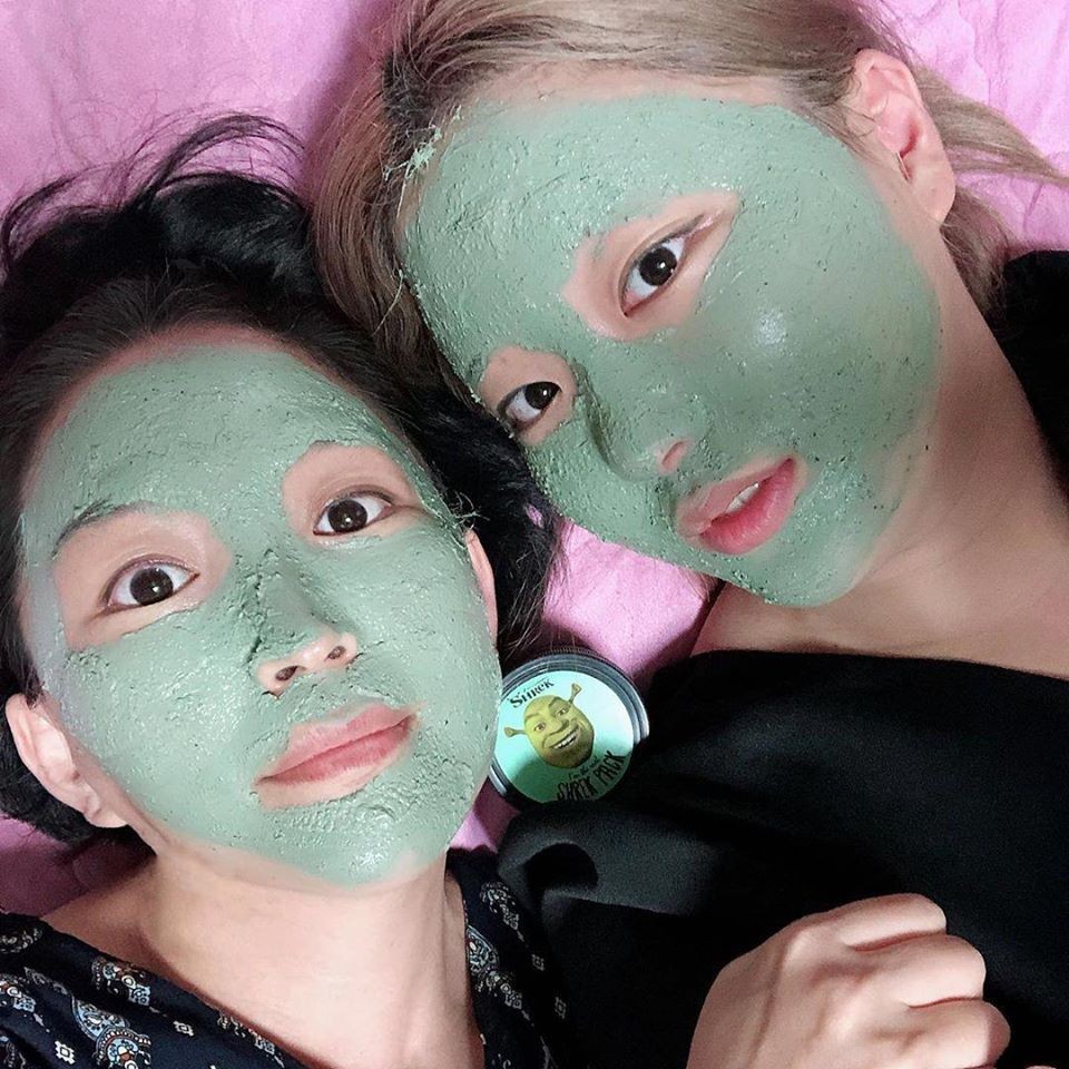 Mặt nạ bùn đất sét thải độc da, giảm mụn đầu đen Shrek Pack Olive Young - HONGS BEAUTY