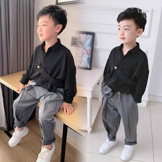 Set Quần Áo Thời Trang Năng Động Trẻ Trung Cho Bé Trai