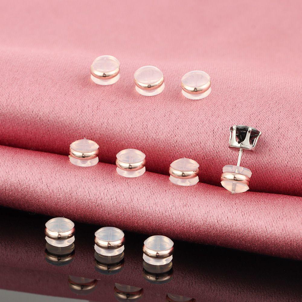 Bộ 10 Nút Cao Su Bịt Tai Sau Thay Thế DIY KENT1