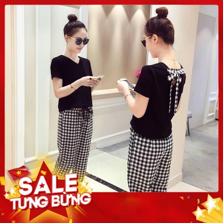 [GIẢM GIÁ SHOCK] BỘ LỬNG CARO THỜI TRANG CC31