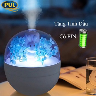 Máy Khuếch Tán Tinh Dầu Cẩm Tú Cầu 220ML,Máy Xông Tinh Dầu Cao Cấp Phấn Phối Chính Hãng Bởi NBR-STORE