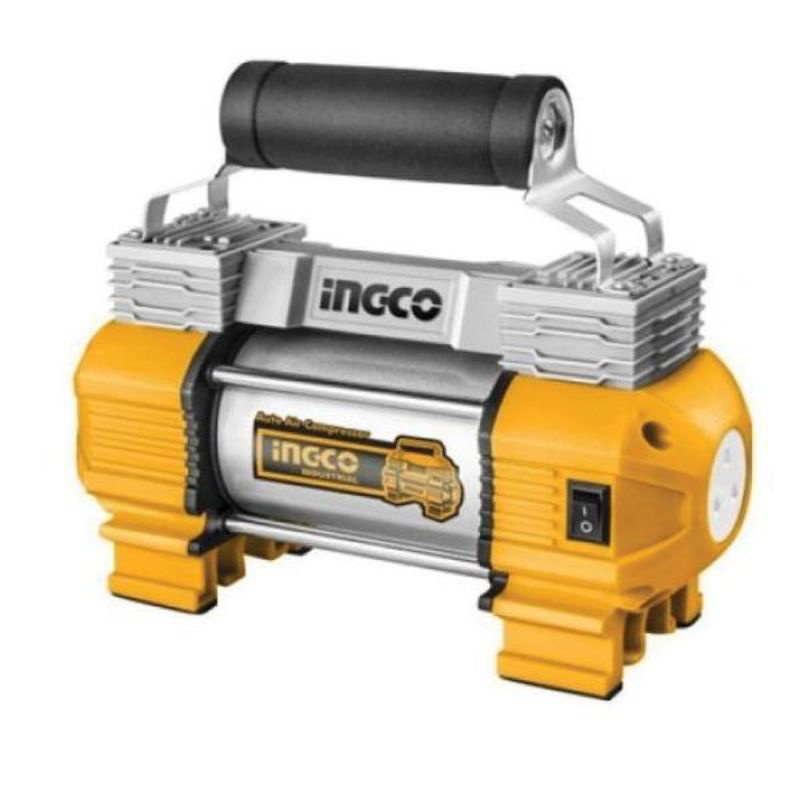 (18A-120PSI) MÁY KIỂM TRA HƠI LỐP XE Ô TÔ 12V INGCO MODEL: AAC2508