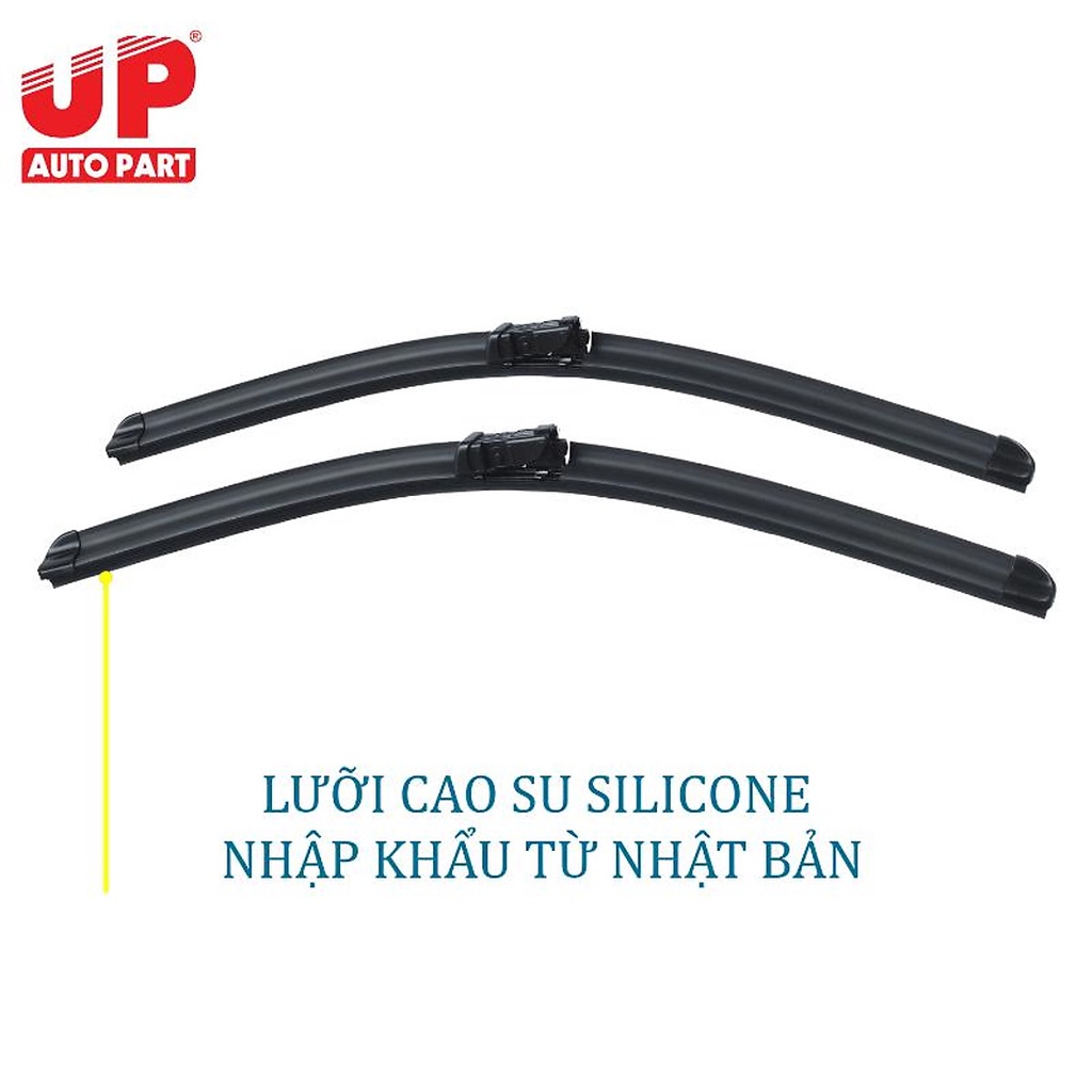 Gạt mưa UP PART Ford Ranger &amp; Mazda BT 50 chân bấm 2013-Nay