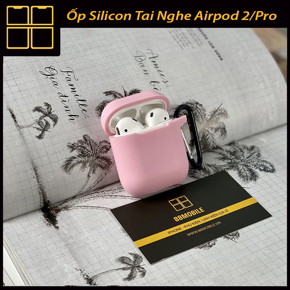 Vỏ Ốp Case Bảo Vệ Tai Nghe Air 2/Pro Cao Su Silicon 88Mobile