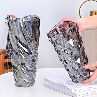 BÌNH HOA THỦY TINH PHA LÊ KIỂU DÁNG ĐỘC ĐÁO NHIỀU SIZE