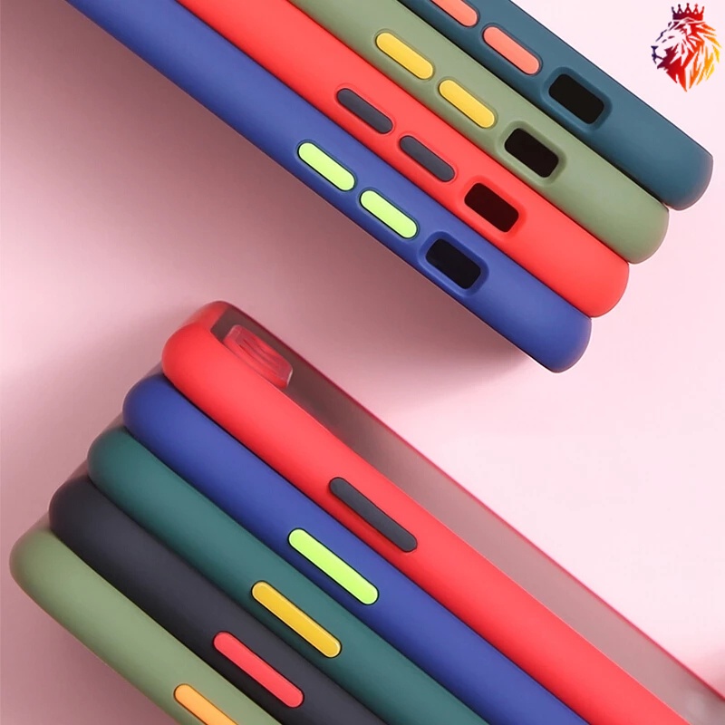 Ốp điện thoại bề mặt nhám chống sốc bảo vệ camera cho XIAOMI - LionKing Store