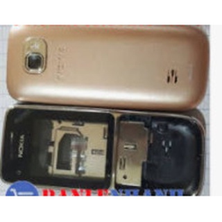 VỎ KHÔNG PHÍM NOKIA C2-01 MÀU VÀNG