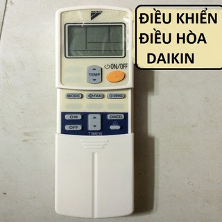 Remote Điều Khiển Máy Lạnh, Máy Điều Hòa DAIKIN thường 1 chiều - Remote điều khiển điều hòa daikin