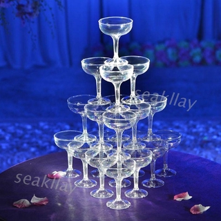 6 ly nhựa đựng rượu sâm panh tiện lợi