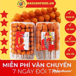 [HOT] Bánh Pò Xiên Vừng Mè - Bánh Bò Quẩy Vừng Mè Thanh Hồ Lô Tuổi Thơ - Thơm Cay Ngọt Vị Cực Ngon Hộp To Siêu Rẻ