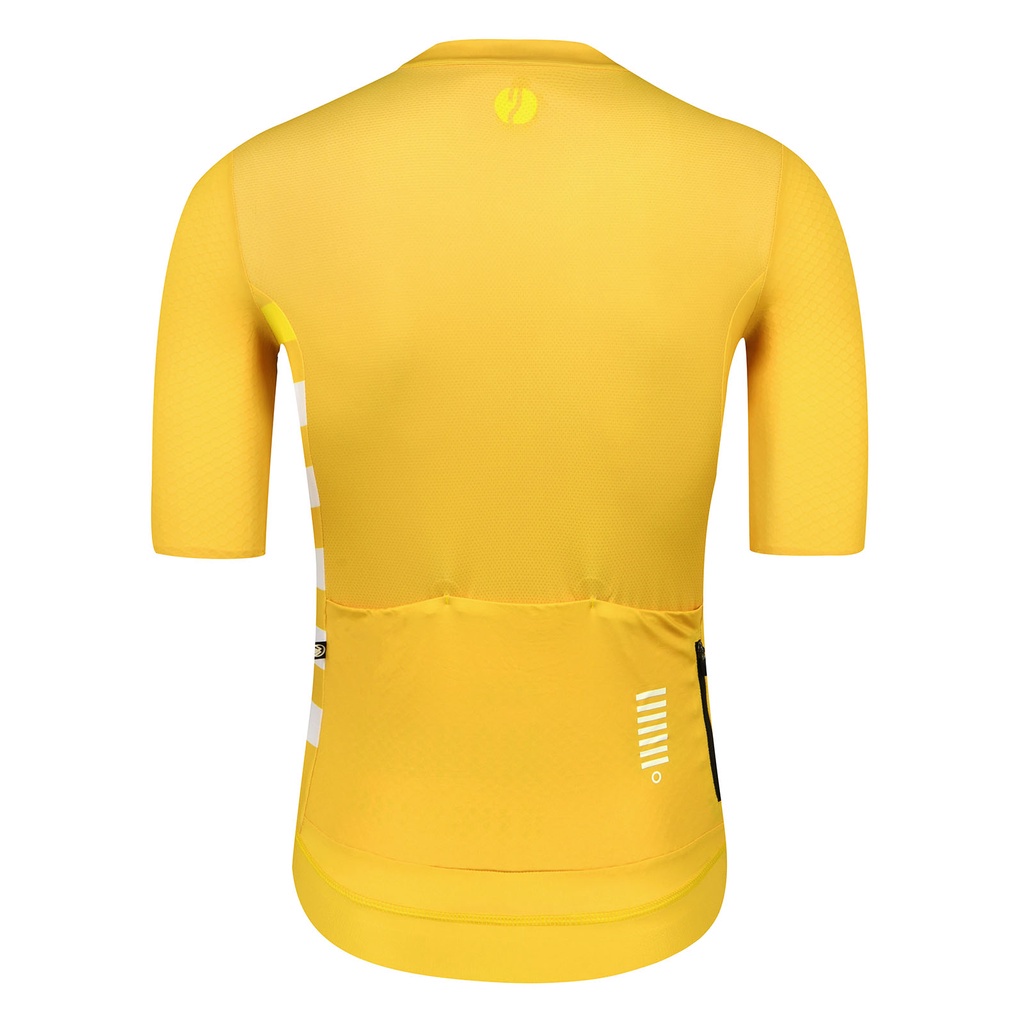 Áo Đạp Xe Màu Vàng Họa Tiết Đầu Lâu Monton Cá Tính Cho Nam