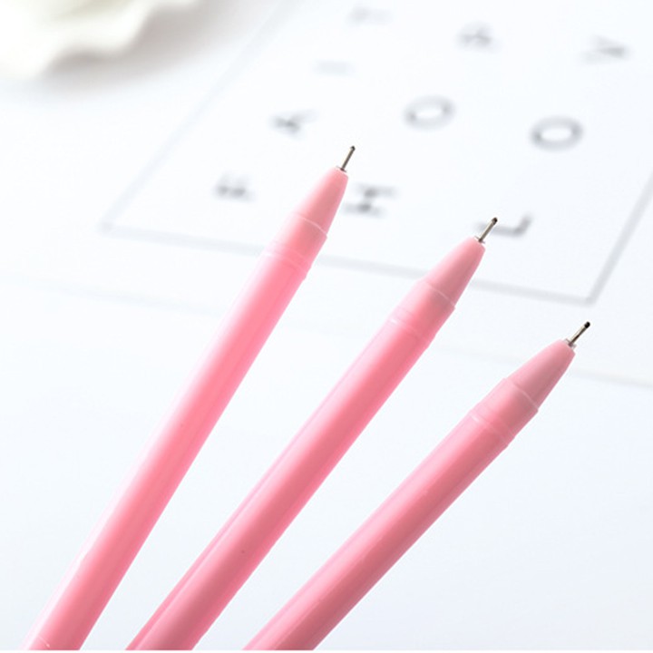 Bút gel nước đen cute thiên thần ngôi sao dễ thương