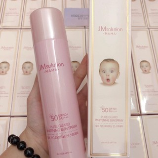 Xịt Chống JM Solution Nắng Mẹ Bé Mama Pure Guard SPF50