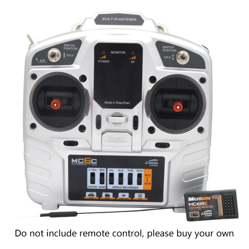 Thiết Bị Nhận Tín Hiệu zzz MC6RE Cho MC6C Radio Trực Thăng Điều Khiển Từ Xa
