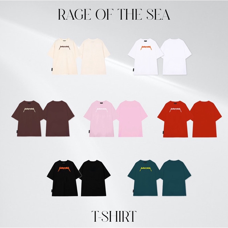 ÁO THUN UNISEX FORM ÂU RAGE OF THE SEA(ROTS)- BALENCI