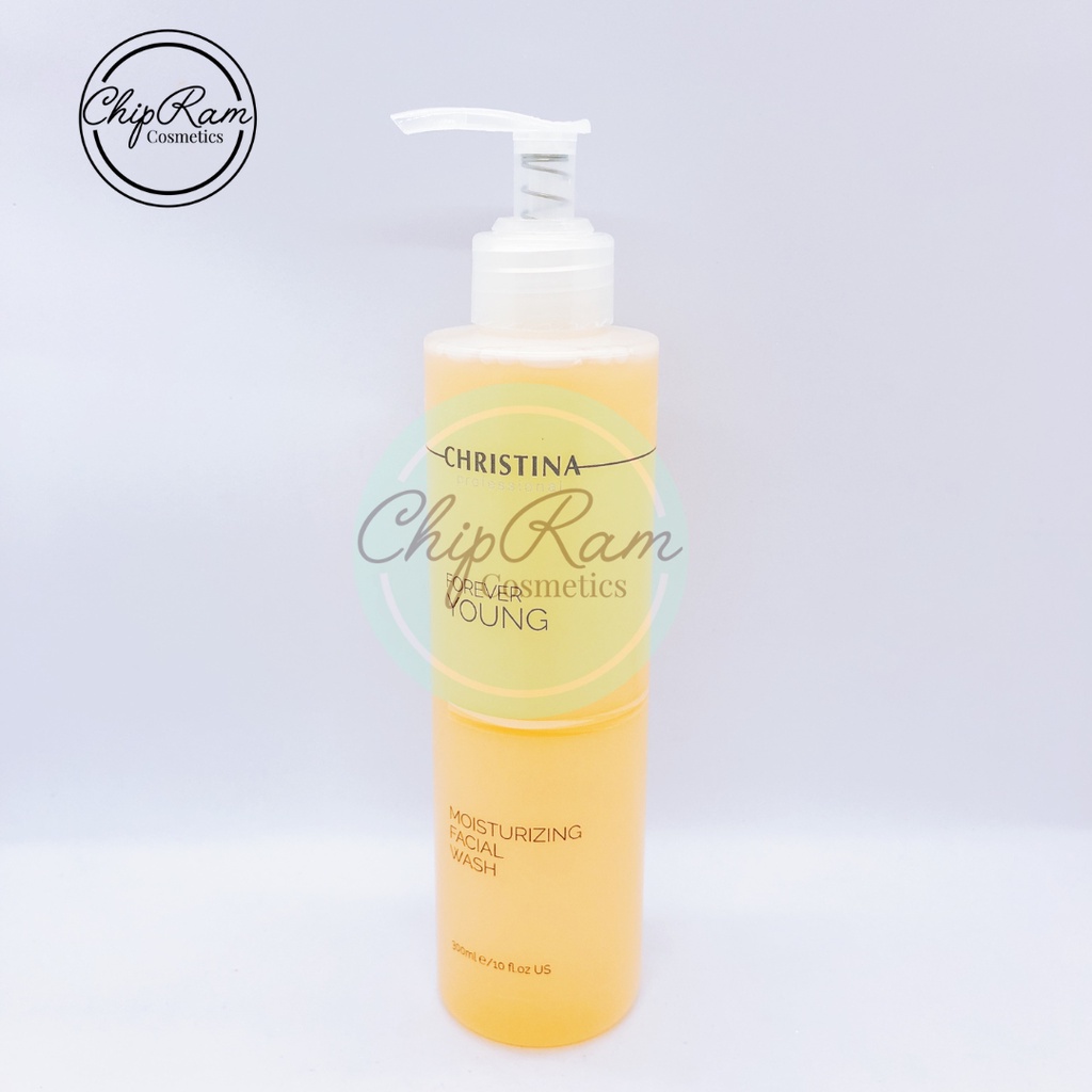 SỮA RỬA MẶT DƯỠNG ẨM MOISTURIZING FACIAL WASH FOREVER YOUNG CHRISTINA 300ML