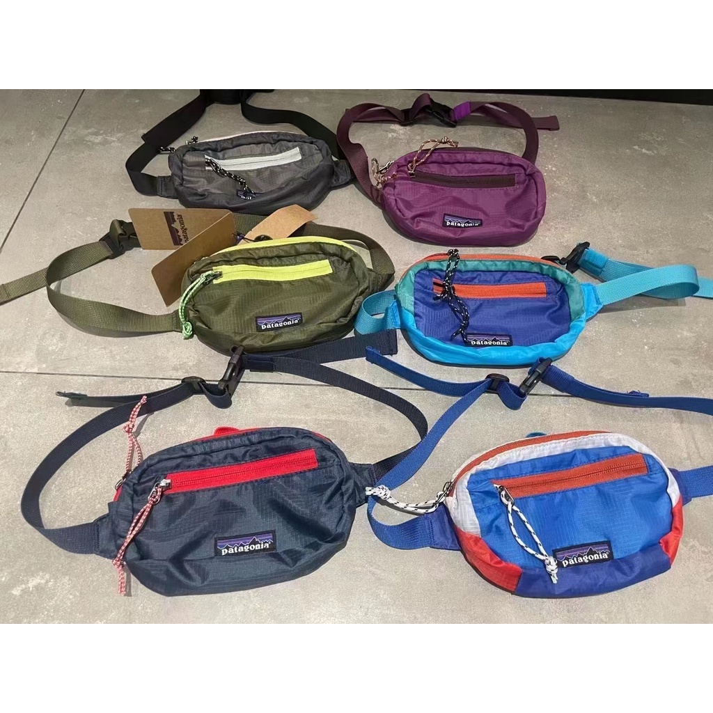 Patagonia2022 tide brand new outdoor small pocket chest pack lightweight waterproof nylon pocket