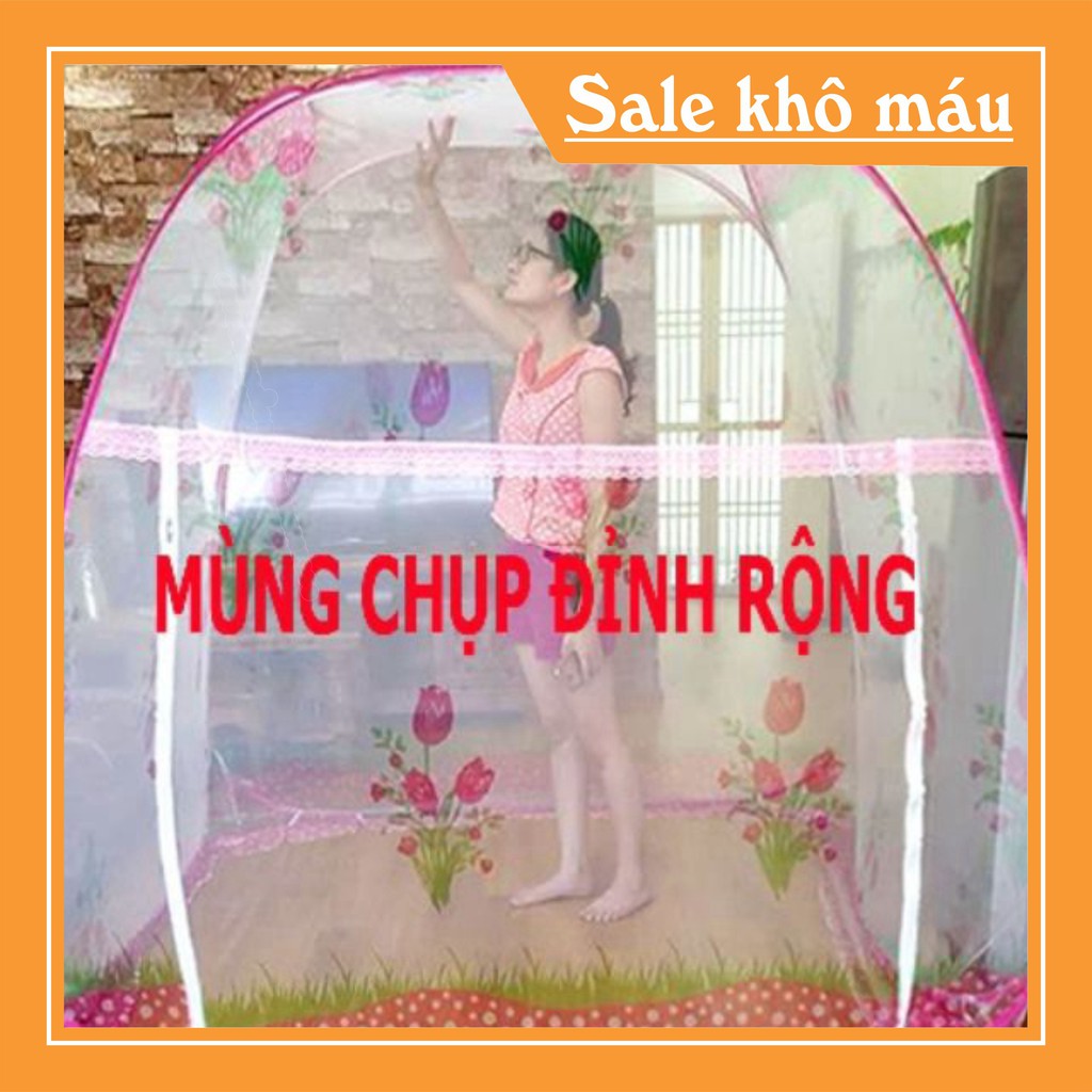 (giá hủy diệt) Màn Chụp Tự Bung Đỉnh Rộng 1m8x2m
