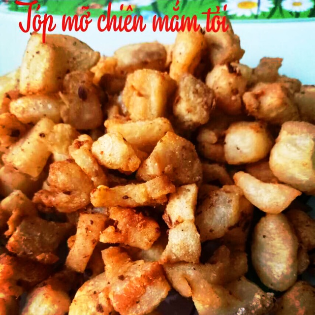500gr Tóp Mỡ Chiên Giòn (loại không gia vị)