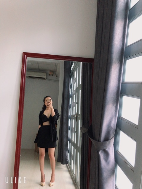 Set vét chân váy 2 món