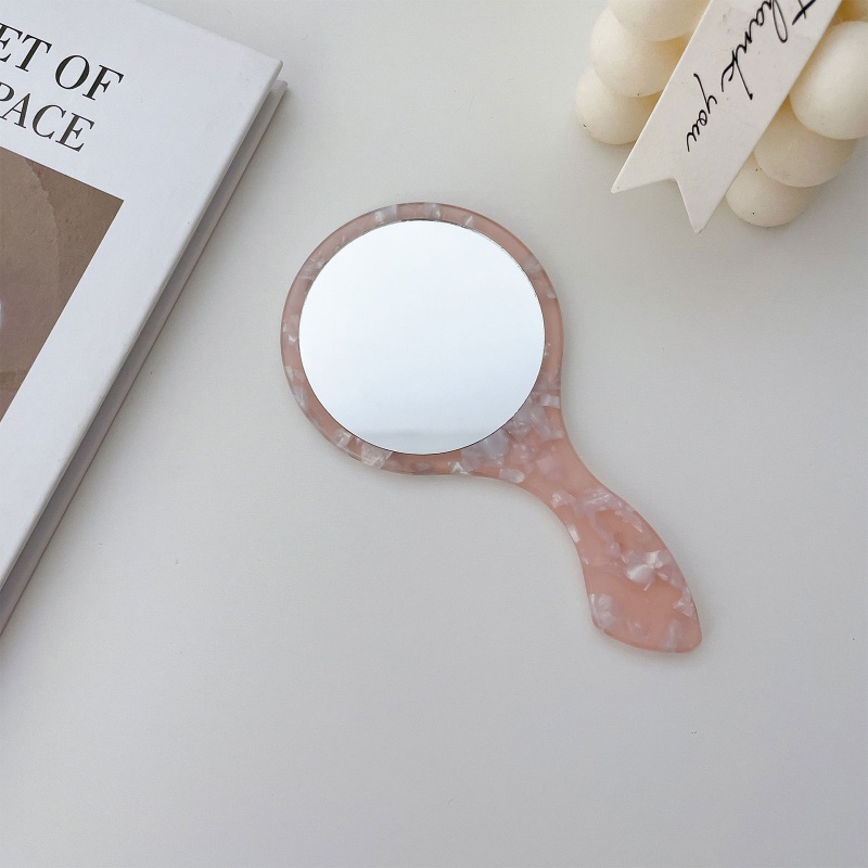Gương Trang Điểm Cầm Tay Thiết Kế Dễ Thương Tiện Dụng Cho SPA / Salon