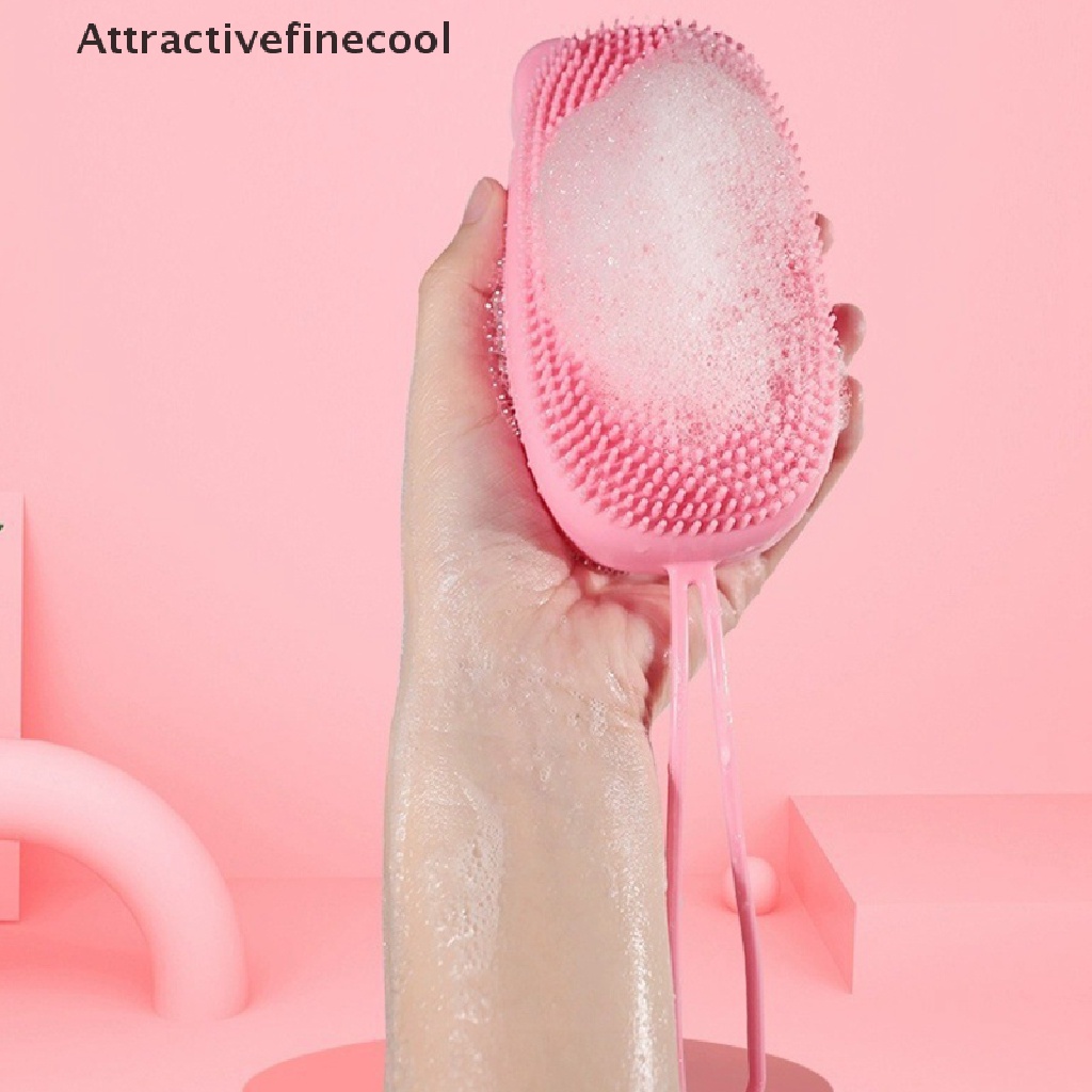 Dụng cụ silicone chà lưng khi tắm