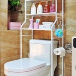 Kệ sắt để đồ sau bồn vệ sinh [Rẻ Vô Địch]