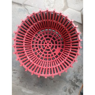 Bộ 2 chậu giả gỗ trồng lan có lan phụ phi 35