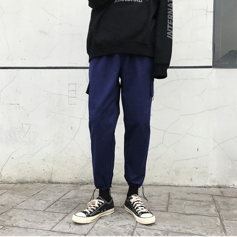 【COD】Men's loose overalls