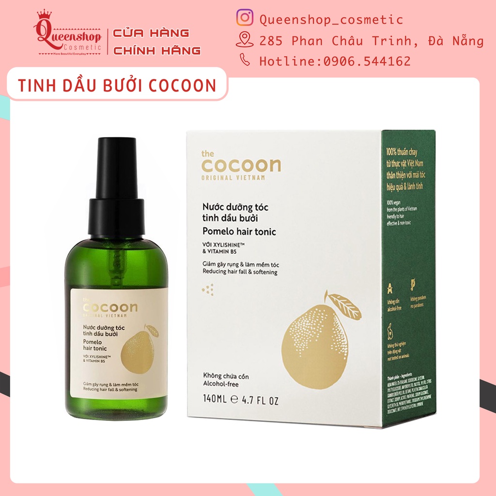 Nước Dưỡng Tóc Tinh Dầu Bưởi Cocoon