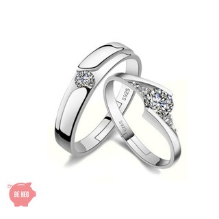 Tặng quà 0đ - Tăng hộp - Nhẫn cặp đá nhân tạo BHN11