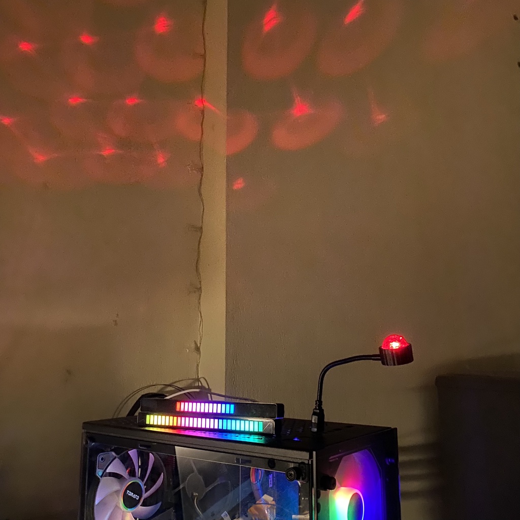Đèn LED Chiếu Trần tạo hiệu ứng sáng đặc biệt độc đáo, thích hợp trong phòng, ô tô, trang trí