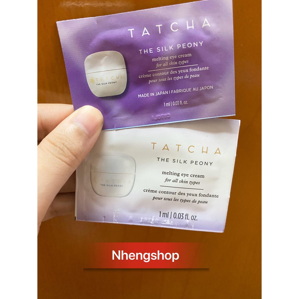 [1ml] Kem dưỡng mắt Tatcha The Silk Peony Melting Eye Cream
