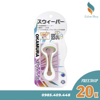 OKAMURA - Com Bo 10 Hộp Cạo Lưỡi Okamura Nhật (Mỗi Hộp 5 Cái)