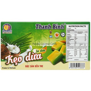 Kẹo dừa dẻo hương lá dứa Thanh Bình