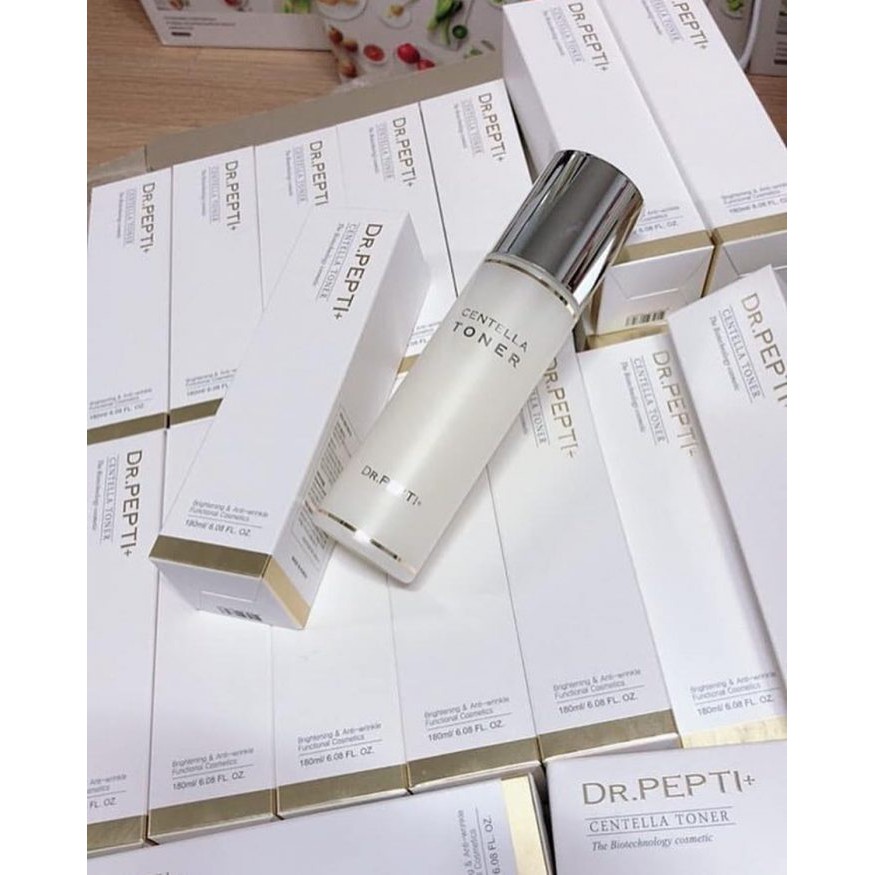 Toner Căng Bóng Da Dr.Pepti+ Centella 180ml