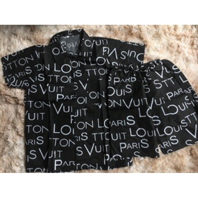 [XẢ HÀNG] Bộ ngủ lụa pizama đùi nam nữ | BigBuy360 - bigbuy360.vn