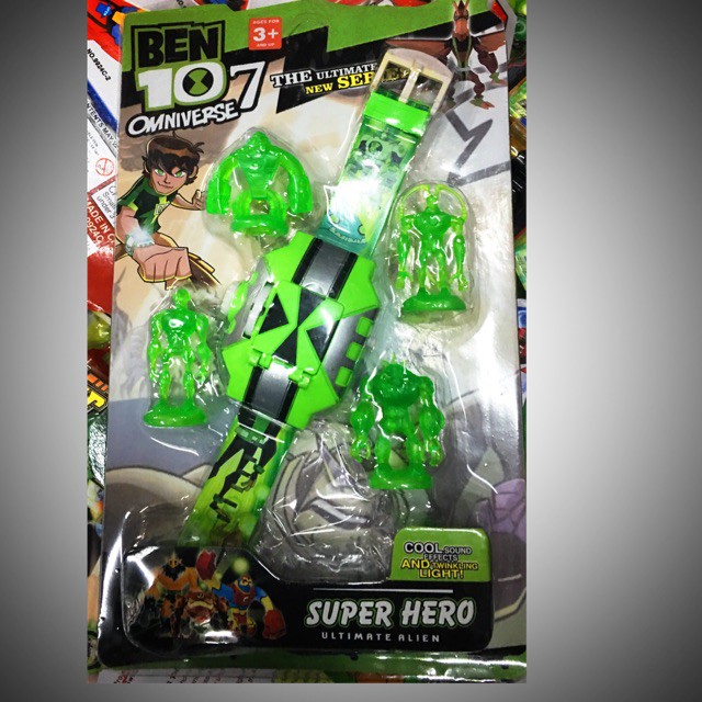 Đồ Chơi Trẻ Em Đồng Hồ Ben 10 Biến Hình Cho Bé Yêu