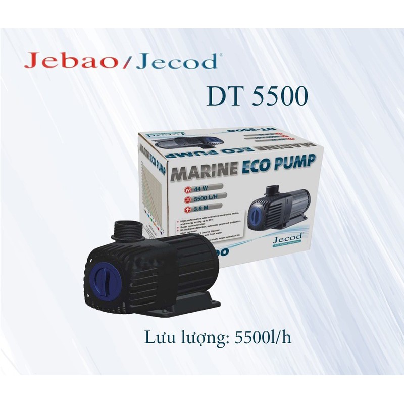 MÁY BƠM TIỂU CẢNH HỒ CÁ KOI JECOD DT-5500 (Hàng Công Ty)