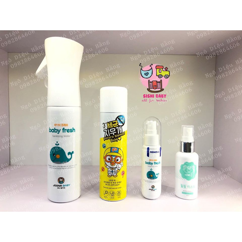 Sp hết date xịt khuẩn đồ dùng pororo biomist baby 100ml- hàn quốc - ảnh sản phẩm 5