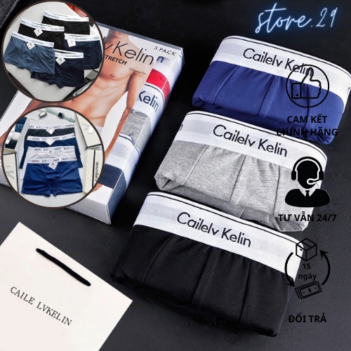 Quần Boxer Xuất Dư Giá Rẻ, Quần Sịp Đùi Nam Chất Cotton Lạnh Mịn, Thấm Hút Cực Tốt