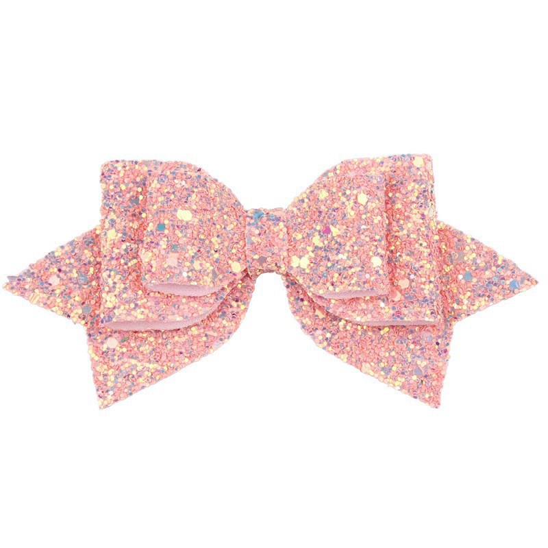 Kẹp tóc hình nơ 11 màu lựa chọn cho bé gái