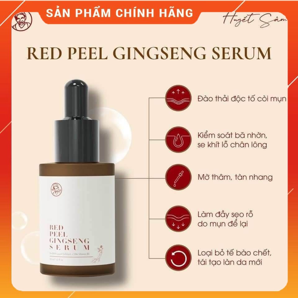 [ Hàng chuẩn 100% ] Serum red peel tái tạo da Bà Lão  30ml