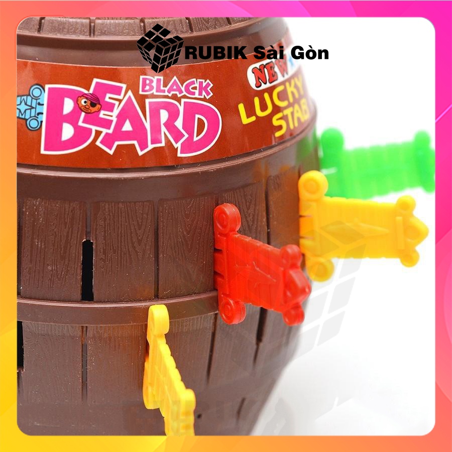 Đồ chơi giải trí đâm hải tặc đồ chơi cho bé pirate barrel vui nhộn thùng cướp biển thú vị
