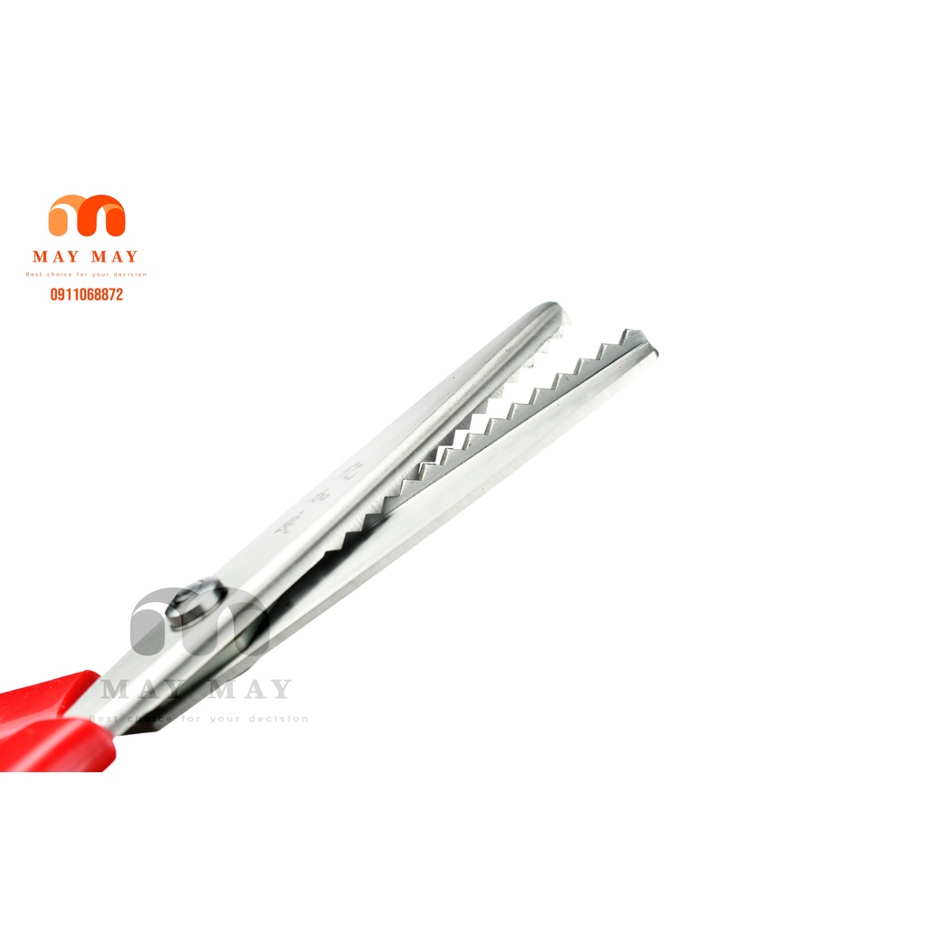 Kéo cắt răng cưa loại tốt hộp đỏ hàng chất lượng